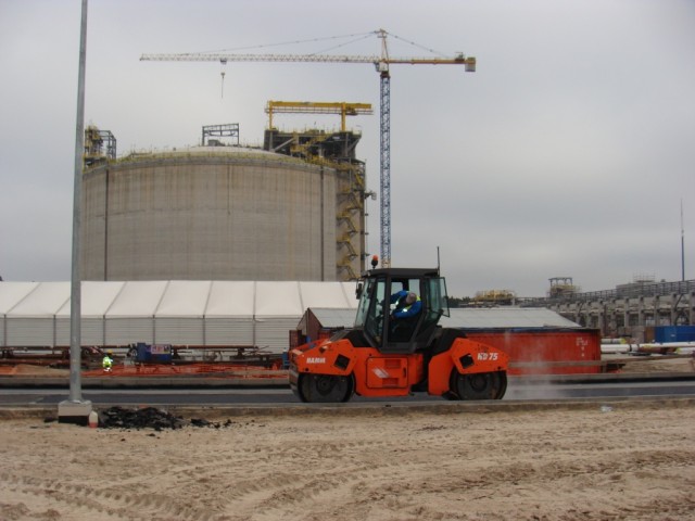 Budujemy drogi Terminala LNG w Świnoujściu